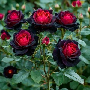 Роза Тень Феникса купить по цене от 402р. в интернет-магазине «Посадика» с доставкой почтой в в Миллеровое и по всей России – [изображение №1].